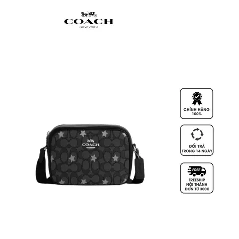 Túi Coach CO926 Mini Jamie Camera Bag In Signature Jacquard With Star Embroidery