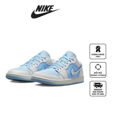 Giày Nike Air Jordan 1 Low SE Reverse Ice Blue W DV1299-104 màu xanh Blue