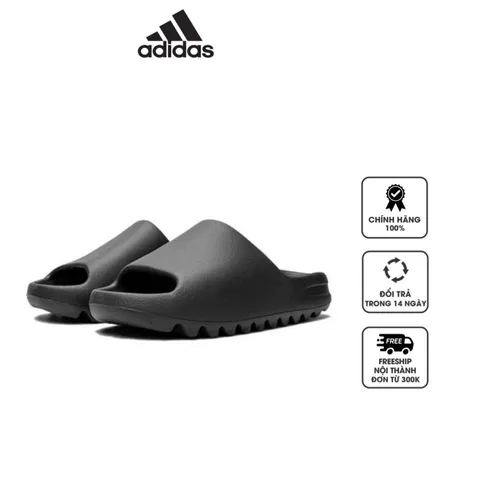 Dép Adidas Yeezy Slide Onyx Black HQ6448 màu đen
