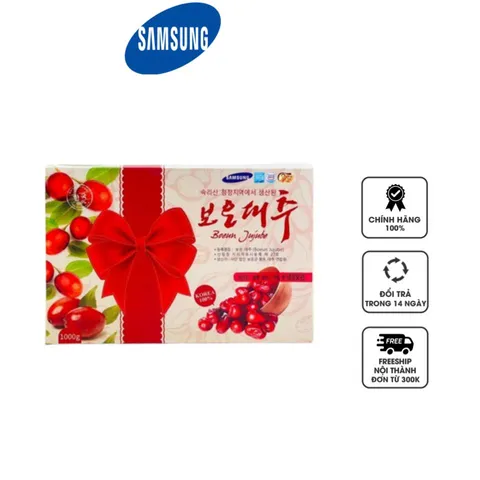 Táo đỏ Hàn Quốc Samsung Boeun Jujube Hộp Nơ