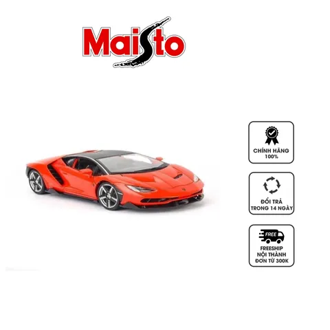 Mô hình xe hơi Lamborghini Centenario LP770-4 1:18 Maisto - Mô phỏng chi tiết siêu xe thể thao đẳng cấp, quà tặng hoàn hảo cho tín đồ xe hơi