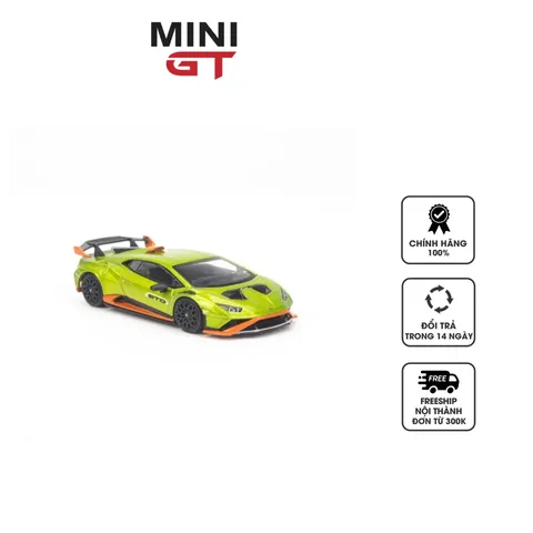Mô Hình Xe Ô Tô Lamborghini Huracan STO 2021 Tỉ Lệ 1:64 - Chi Tiết Chất Lượng Cao, Màu Sắc Đẹp, Quà Tặng Độc Đáo Cho Người Sưu Tập