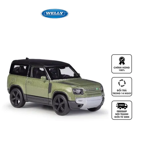 Mô hình xe ô tô Land Rover Defender 90 2020 tỉ lệ 1:36 Welly