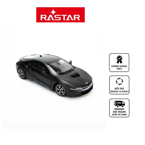 Mô Hình Xe BMW i8 1:24 Rastar - Xe Mô Hình Chi Tiết Kim Loại, Mở Cửa, Quà Tặng Độc Đáo Cho Người Đam Mê Ô Tô