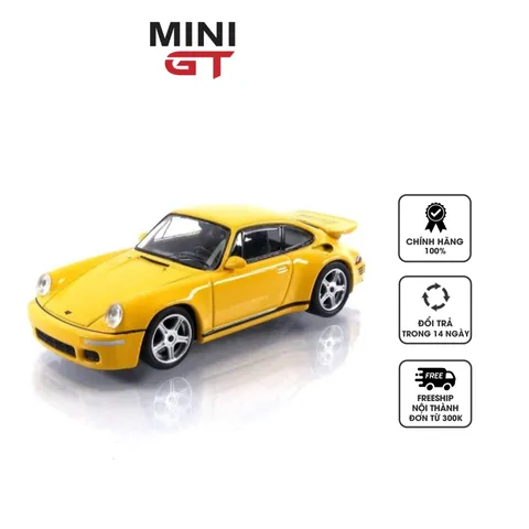 Mô hình xe ô tô RUF CTR Anniversary tỉ lệ 1:64 MiniGT - Quà tặng lý tưởng cho fan xe thể thao và sưu tầm đồ chơi mô hình
