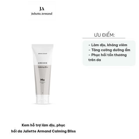 Kem Dưỡng Ẩm Hỗ Trợ Làm Dịu Da Juliette Armand Calming Bliss 20ml - Phục Hồi Da Tổn Thương, Dưỡng ẩm Tăng Cường Kháng Viêm