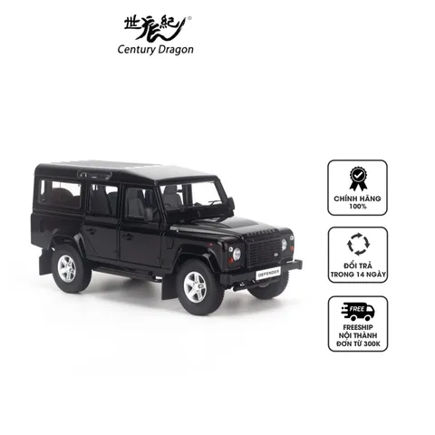 Mô Hình Xe Ô Tô Land Rover Defender 110 Tỉ Lệ 1:18 Century Dragon - Mô Hình Chi Tiết, Khung Kim Loại, Quà Tặng Độc Đáo cho Người Sưu Tập