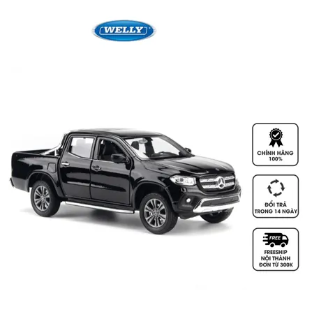 Mô Hình Xe Ô Tô Mercedes Benz X Class 1:27 Welly 24100 - Xe Mô Phỏng Chi Tiết Sang Trọng Dùng Trưng Bày Hoặc Quà Tặng
