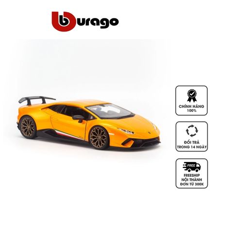 Mô hình xe Lamborghini Huracan Performante Orange 1:24 Bburago