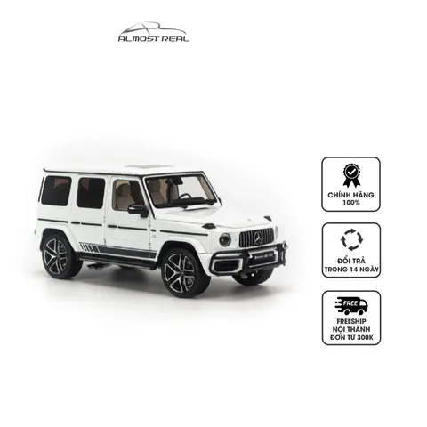 Mô hình xe Mercedes Benz G63 2019 tỉ lệ 1:18 Almost Real - Chi tiết hoàn hảo, thiết kế sang trọng, quà tặng tuyệt vời cho tín đồ ô tô.