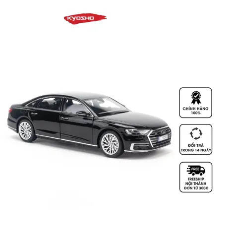Mô Hình Xe Audi A8L All New 2018 Tỷ Lệ 1:18 Kyosho - Mô Phỏng Chi Tiết, Trang Trí Phòng Khách Hoàn Hảo