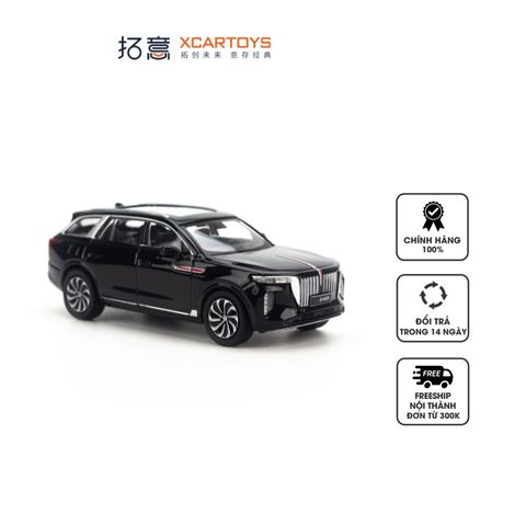 Mô hình xe ô tô Hongqi E-HS9 2020 1:64 Xcartoys - Mô hình chính xác, đẹp mắt, trang trí nhà cửa, quà tặng độc đáo