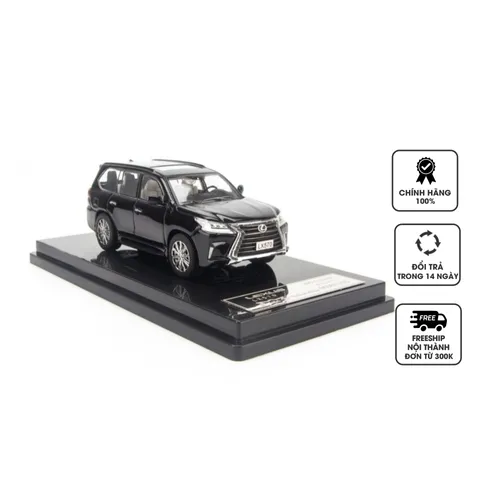 Mô hình xe hơi Lexus LX570 1:64 Hikasi Limited Edition - Chi tiết sắc nét, quà tặng đẹp cho tín đồ xe hơi
