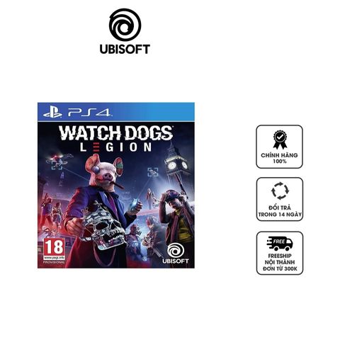 Đĩa Game Watch Dogs Legion cho máy PS4 & PS5