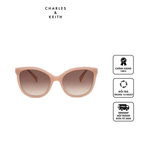 Kính mát Recycled Acetate Oval Sunglasses CK3-21280556 Pink