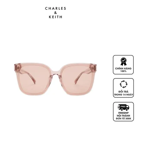Kính Charles & Keith Gabine Oversized Butterfly Sunglasses CK3-71280558 Pink