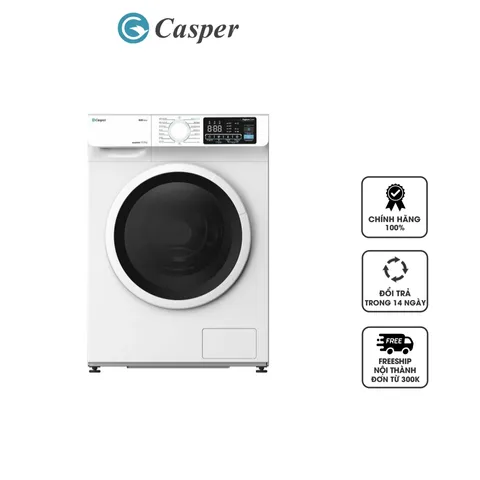 Máy giặt cửa trước Casper Inverter 10.5kg WF-105I140BGB