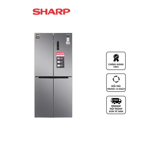 Tủ lạnh Sharp Inverter Multi Door 401 lít SJ-FXP480V-SL