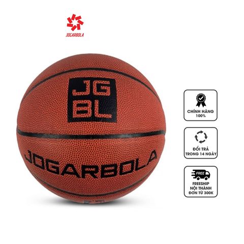 Quả bóng rổ Jogarbola J2000 số 7 da PU - Chất liệu mềm mại, bền bỉ, phục vụ tập luyện và thi đấu thể thao chuyên nghiệp
