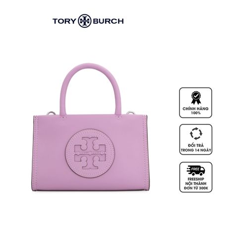 Túi Tory Burch Ella Logo Patch Mini Tote Bag 923784574 In Purple