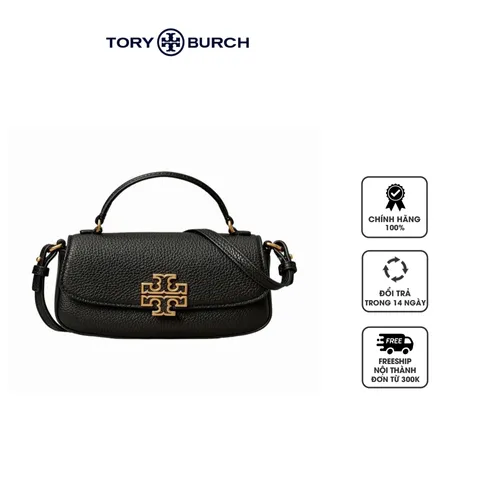 Túi nữ Tory Burch Britten Mini Top Handle Leather Crossbody