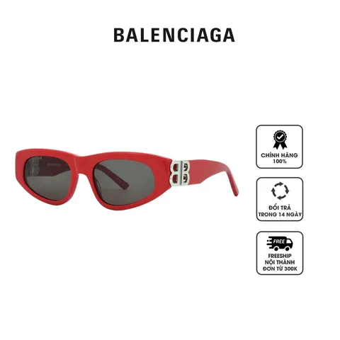 Kính mát nữ Balenciaga Grey Butterfly Ladies Sunglasses BB0095S 016 53