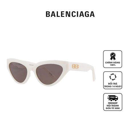 Kính mát nữ Balenciaga Grey Cat Eye Ladies Sunglasses BB0270S 003 56