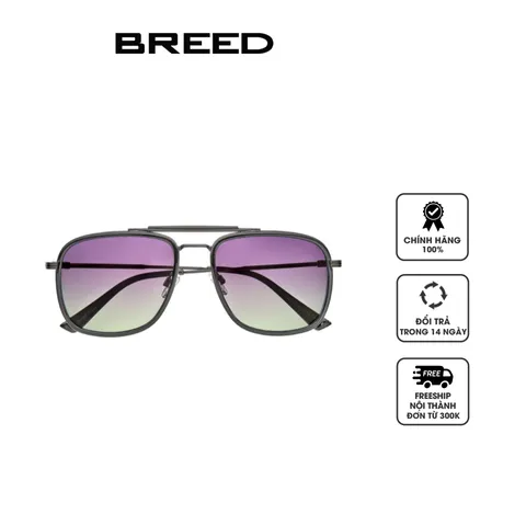 Kính mắt Breed Men's Black Pilot Sunglasses BSG068C2