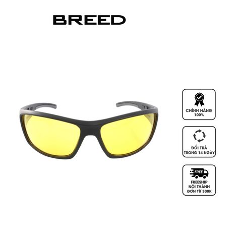 Kính mắt nam Breed Men's Black Wrap Sunglasses BSG060YL
