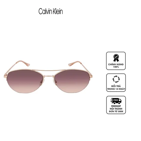Kính mát nữ Calvin Klein Pink Gradient Pilot Ladies Sunglasses CK20121S 780 57