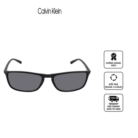 Kính nam Calvin Klein Grey Rectangular Men's Sunglasses CK20524S 001 57