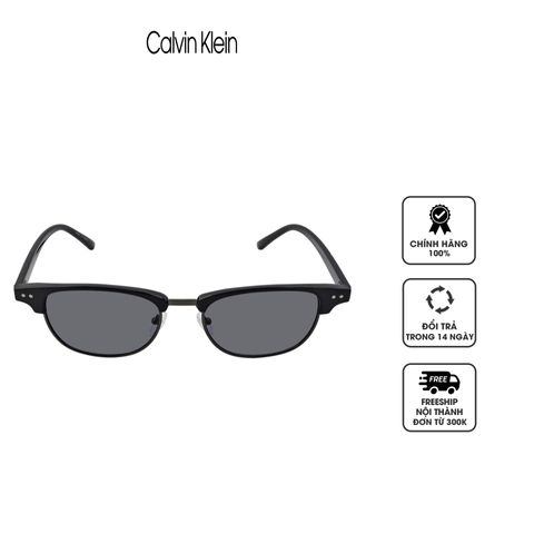 Kính nam Calvin Klein Grey Square Men's Sunglasses CK20314S 001 51
