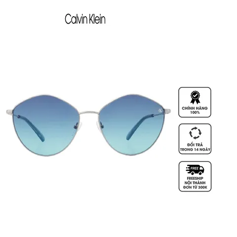 Kính mát nữ Calvin Klein Light Blue Oval CKJ22202S 040 61
