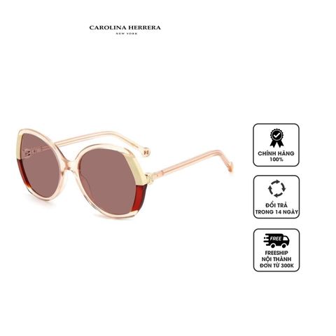 Kính Carolina Herrera Burgundy Butterfly Ladies Sunglasses CH 0051/S 0DLN/4S 58