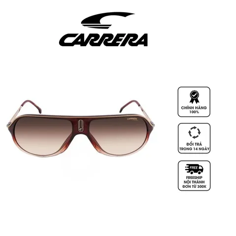 Kính mát Carrera Brown Gradient Navigator Unisex Sunglasses SAFARI65/N 07W5/NF 62