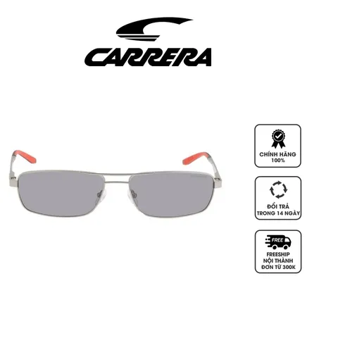 Kính mát Carrera Gray Flash Silver Rectangular Ladies Sunglasses CARRERA 8011/S 0R81/DY 58