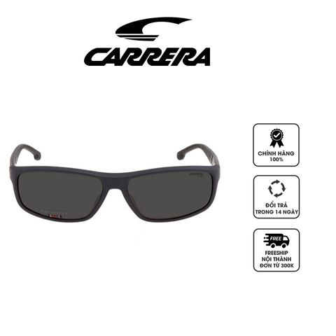 Kính mát Carrera Polarized Grey Rectangular Men's Sunglasses CARRERA 8038/S 0003/M9 61