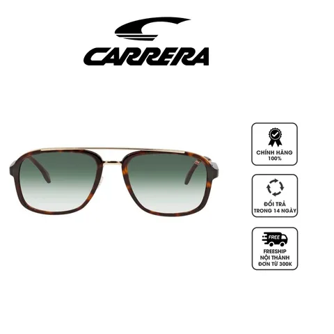 Kính mát Carrera Green Gradient Square Unisex Sunglasses CARRERA 133/S 021K/9K 57