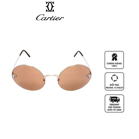 Kính mắt Cartier Violet Round Ladies Sunglasses CT0022S 003 58