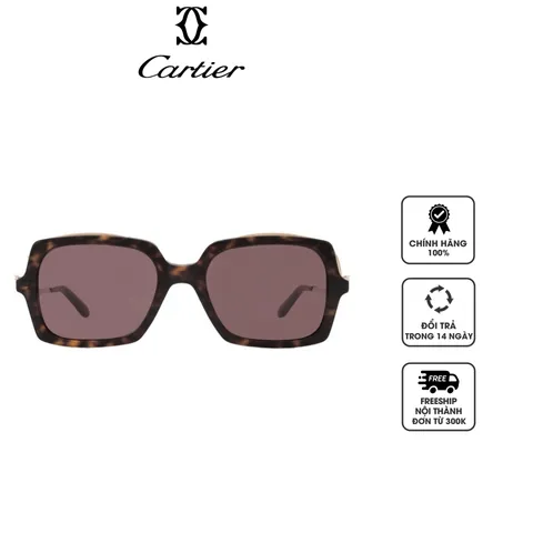 Kính mát nữ Cartier Red Square Ladies Sunglasses CT0117S 002 54