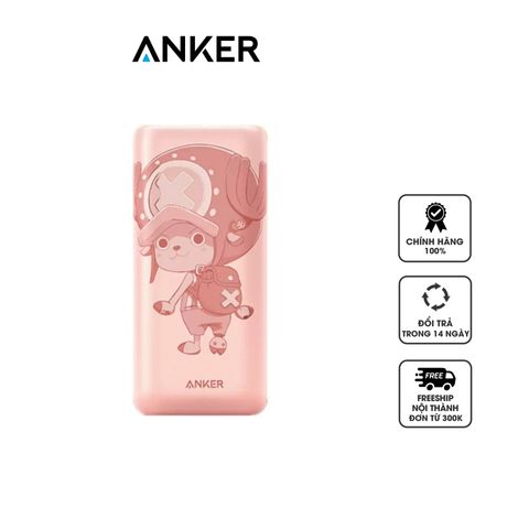 Sạc Dự Phòng Anker PowerCore 10K PD Redux One Piece Edition A9514 - Pin 10000mAh, Sạc Nhanh 20W USB-C, 22.5W USB-A, Dễ Dàng Mang Theo