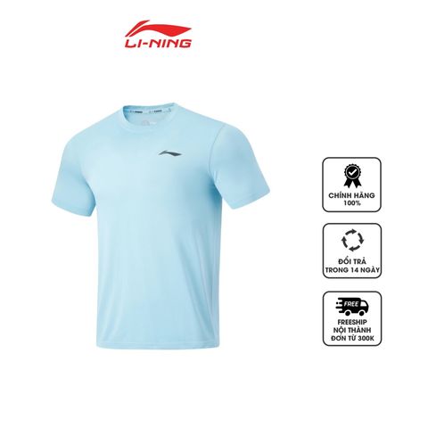 Áo T-Shirt thể thao nam Li-Ning ATST511-4V màu xanh