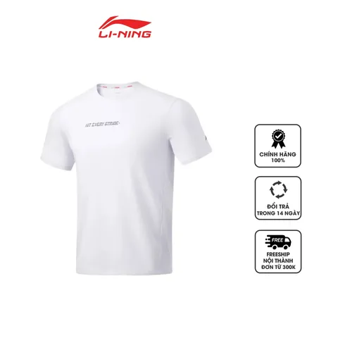 Áo T-shirt thể thao cho nam Li-Ning ATST081-5 màu trắng