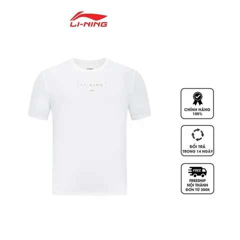 Áo T-shirt thoáng mát cho nam Li-Ning ATST103-2 màu trắng