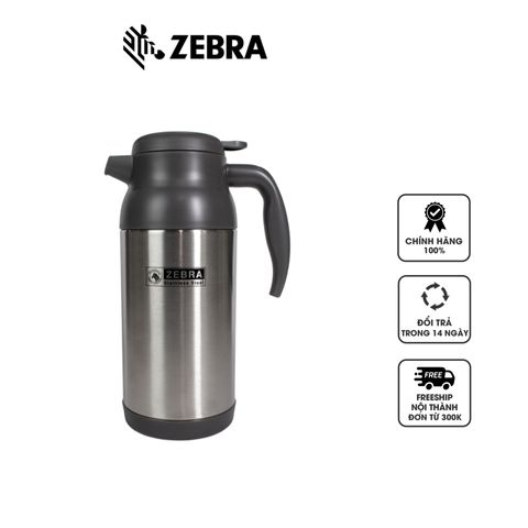 Bình Lọc Trà Giữ Nhiệt Zebra 112411 1.2L - Chất Lượng Cao, Giữ Nhiệt Tối Ưu, Thiết Kế Hiện Đại, Lọc Trà Và Detox Tiện Lợi