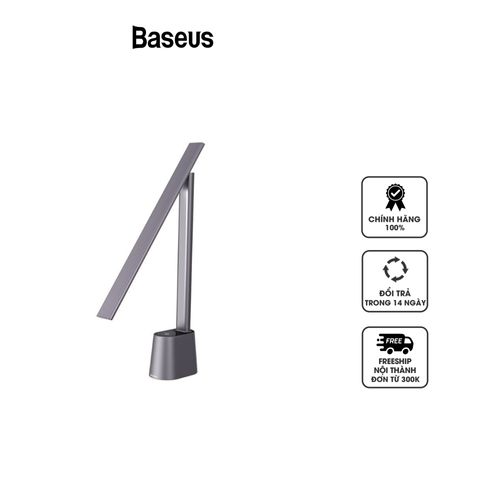 Đèn để bàn thông minh Baseus Smart Eye Series - Đèn LED gập đẹp, tiết kiệm điện, chống chói, phù hợp học tập & làm việc, màu trắng xám