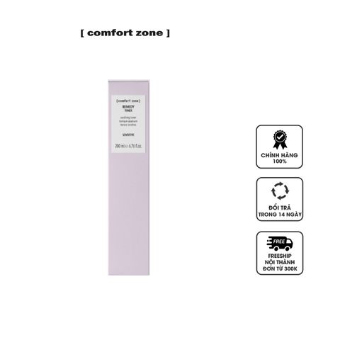 Toner Nước Hoa Hồng Comfort Zone Remedy - Xịt Làm Dịu Da Nhạy Cảm và Cung Cấp Độ Ẩm, Giải Pháp Hoàn Hảo Cho Da Mẩn Đỏ