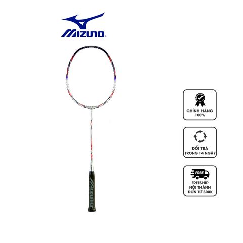 Vợt cầu lông Mizuno Turboblade K600 - Thiết kế hiện đại, sức mạnh tối ưu cho vận động viên chuyên và bán chuyên, màu bạc/hồng