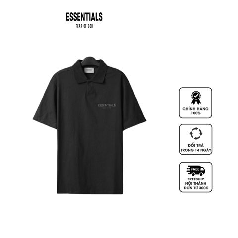 Áo polo Fear Of God Essential Polo Shirt Black