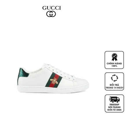 Giày Gucci Wmns Ace Embroidered ‘Bee’ 475208-A9L60-9067